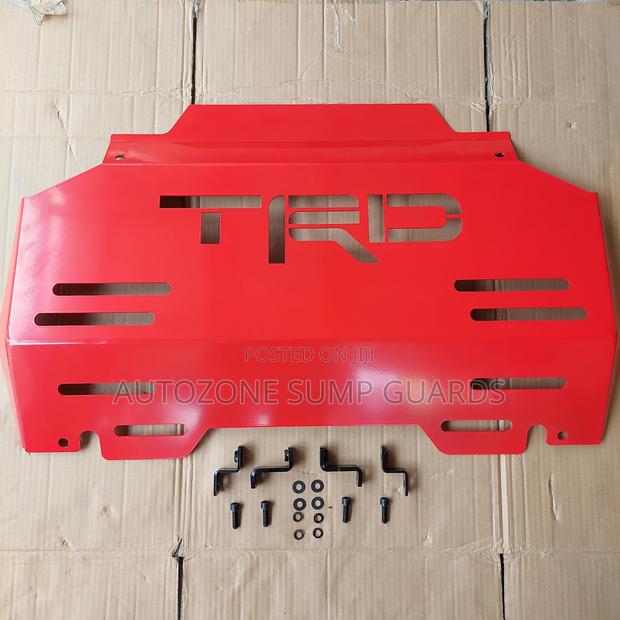 Skid Plate Crank Guard Pelindung Mesin TRD TOYOTA HILUX REVO