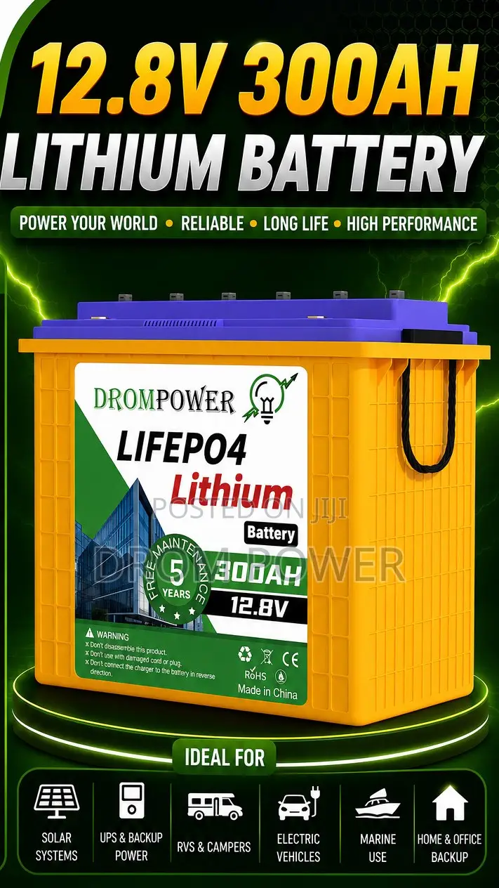 Lithium Battery 12.8v 300ah