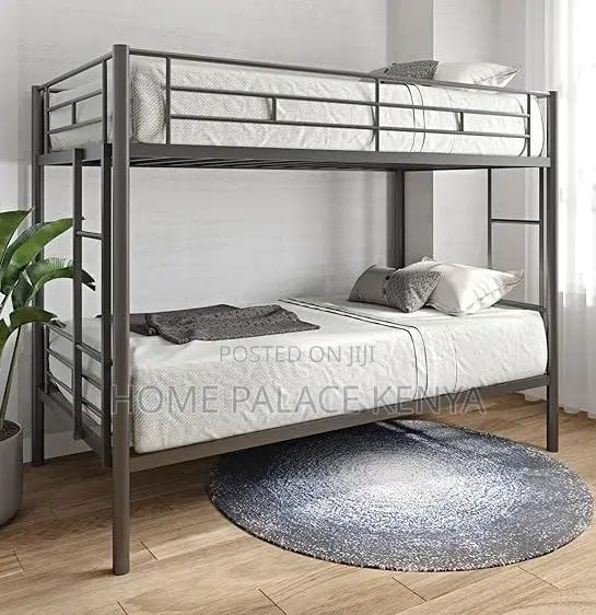 Metal Bed: Twin Over Twin Metal Bunk Bed