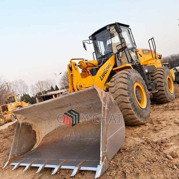 Used 5 Ton Wheel Loader Second Hand Front Bucket Loader