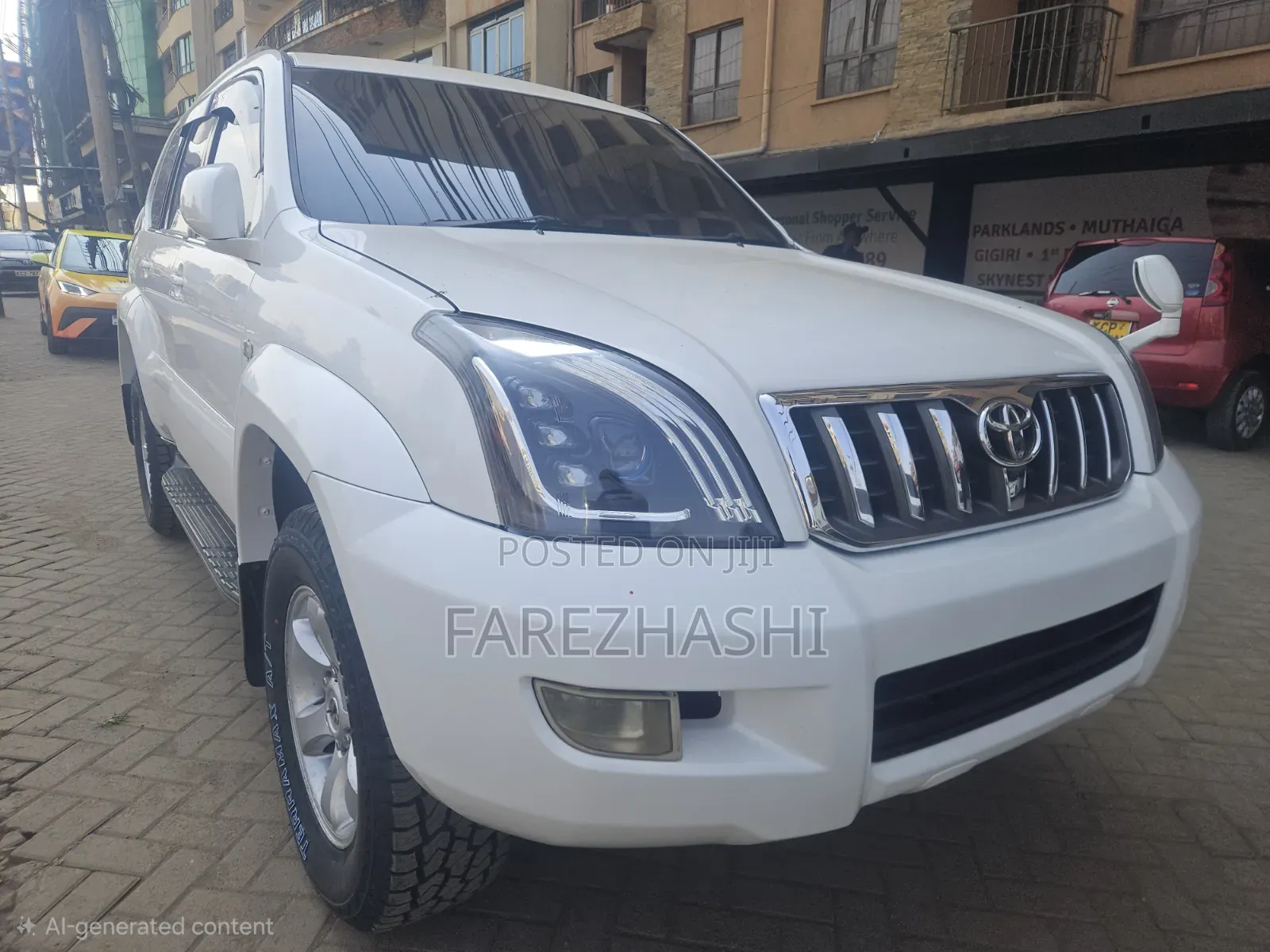 Toyota Land Cruiser Prado 2003 White