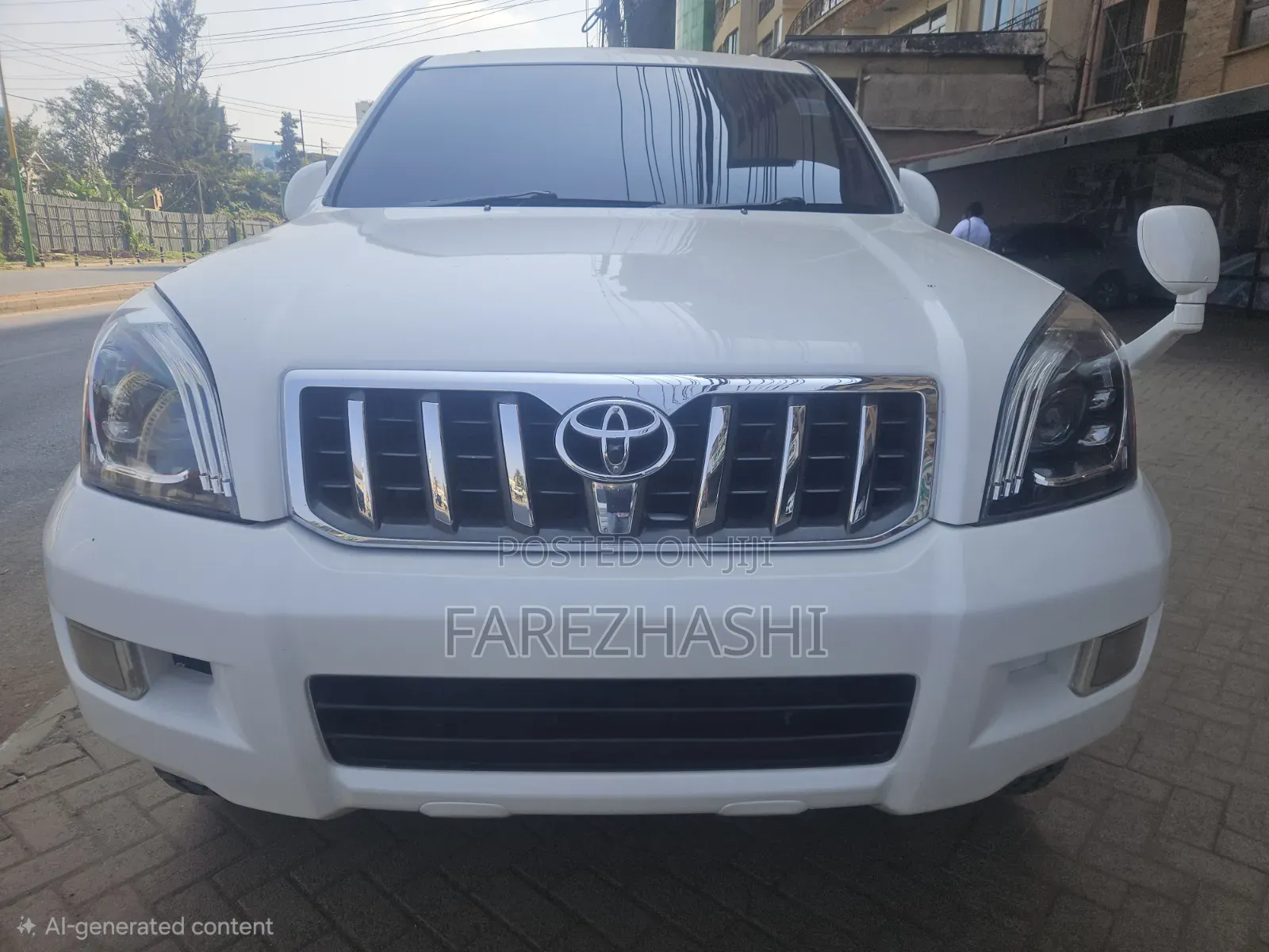 Toyota Land Cruiser Prado 2003 White