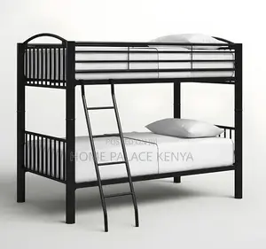Metal Bed: Twin Over Twin Metal Bunk Bed