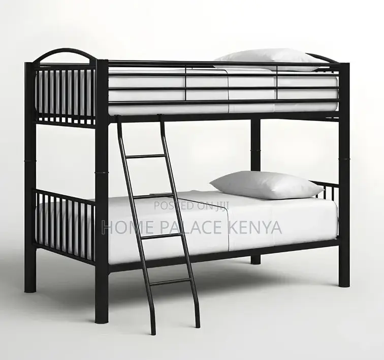 Metal Bed: Twin Over Twin Metal Bunk Bed