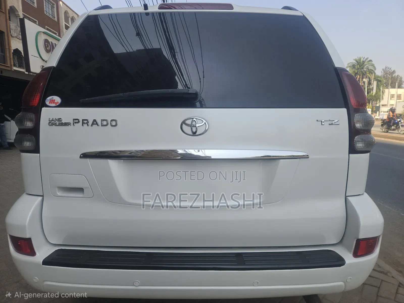 Toyota Land Cruiser Prado 2003 White