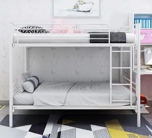 Metal Bed: Twin Over Twin Metal Bunk Bed