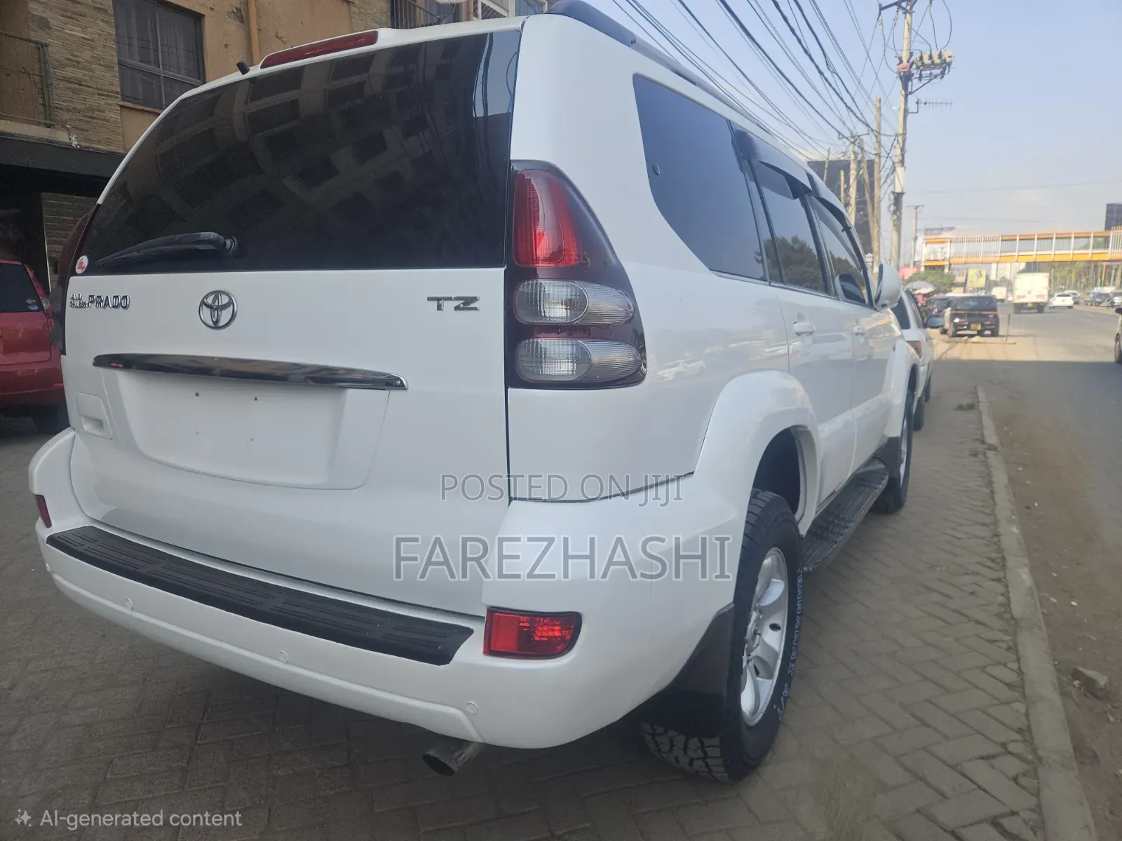 Toyota Land Cruiser Prado 2003 White