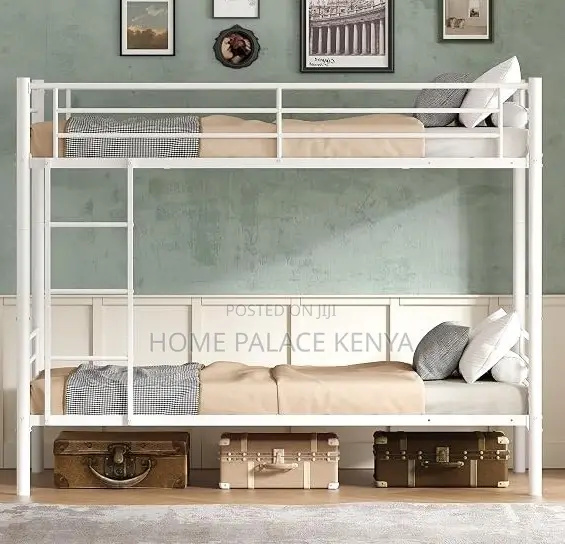 Metal Bed: Twin Over Twin Metal Bunk Bed
