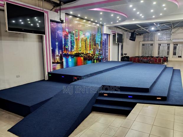 Premium Blue VIP Carpet for Luxury Interior Finishing - thumbnail 2