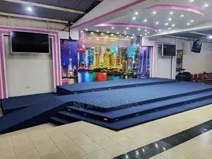 Premium Blue VIP Carpet for Luxury Interior Finishing