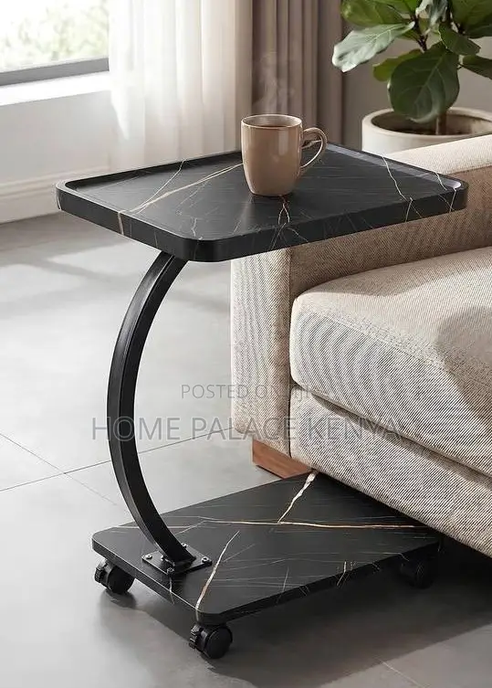 Side Table: Lavish 360 Degrees Mobile Accent Table