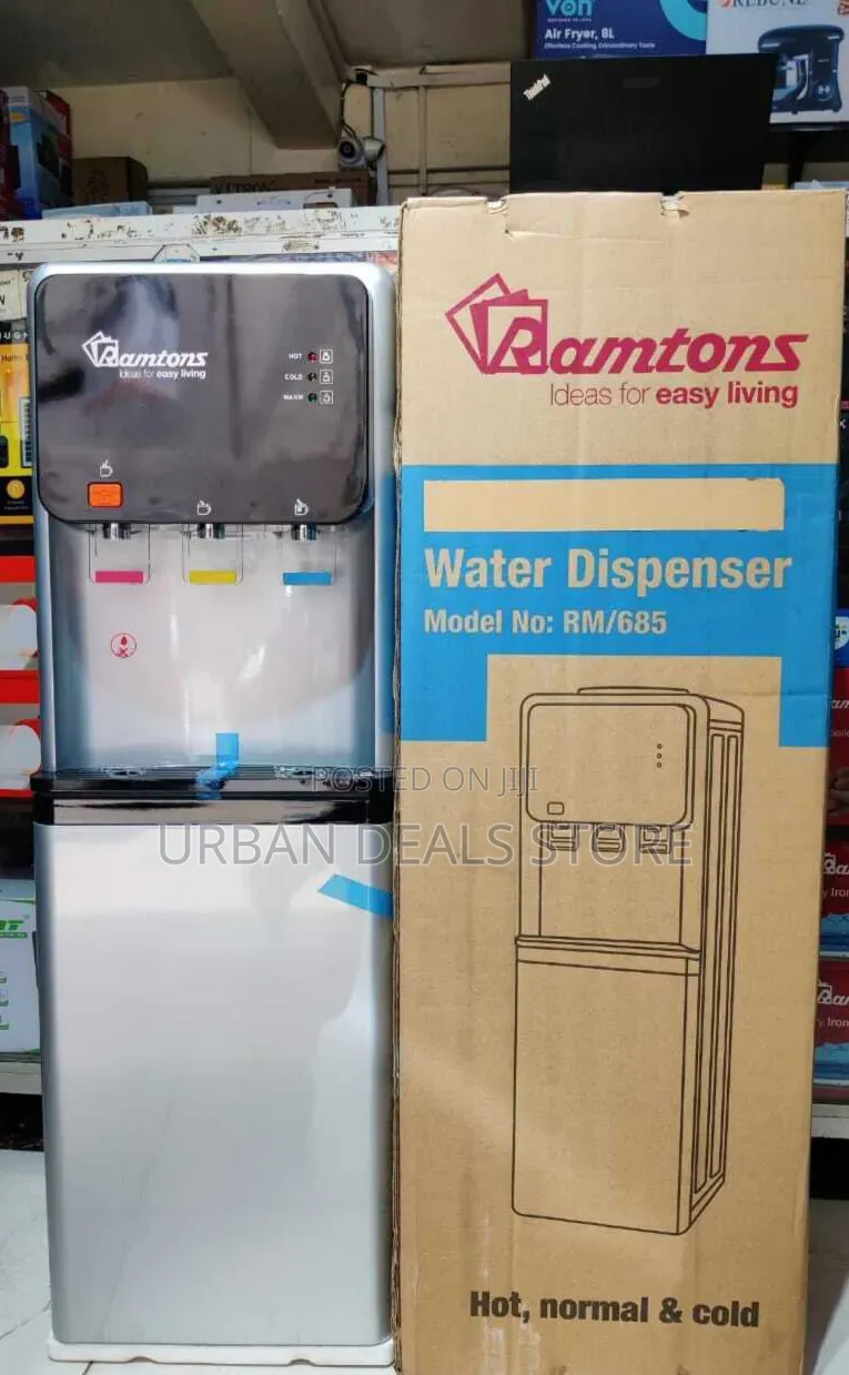 Ramtons Hot, Normal Cold Free Standing Water Dispenser – Rm/685
