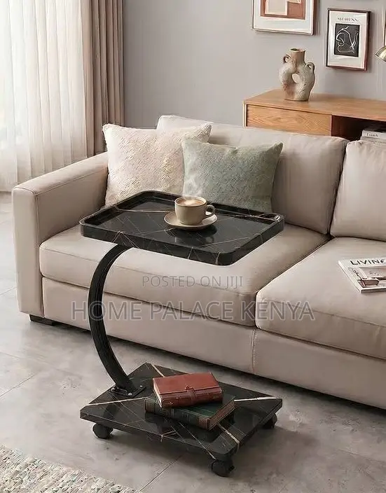Side Table: Lavish 360 Degrees Mobile Accent Table