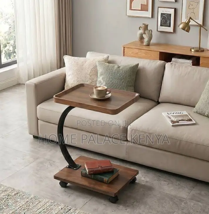 Side Table: Lavish 360 Degrees Mobile Accent Table