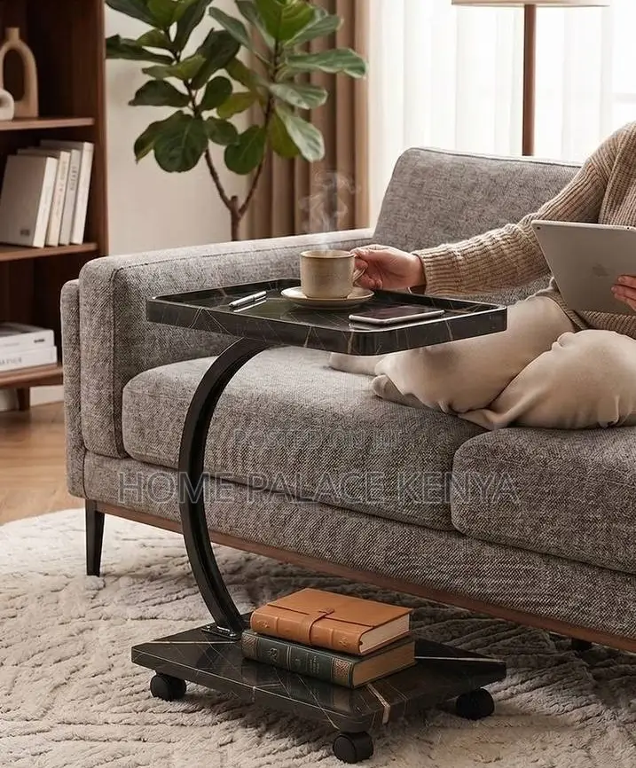 Side Table: Lavish 360 Degrees Mobile Accent Table