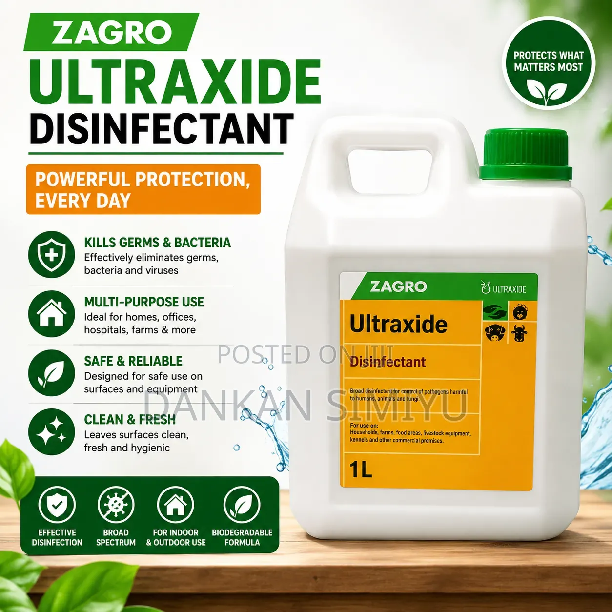 Zagro Disinfectant 1 Litre
