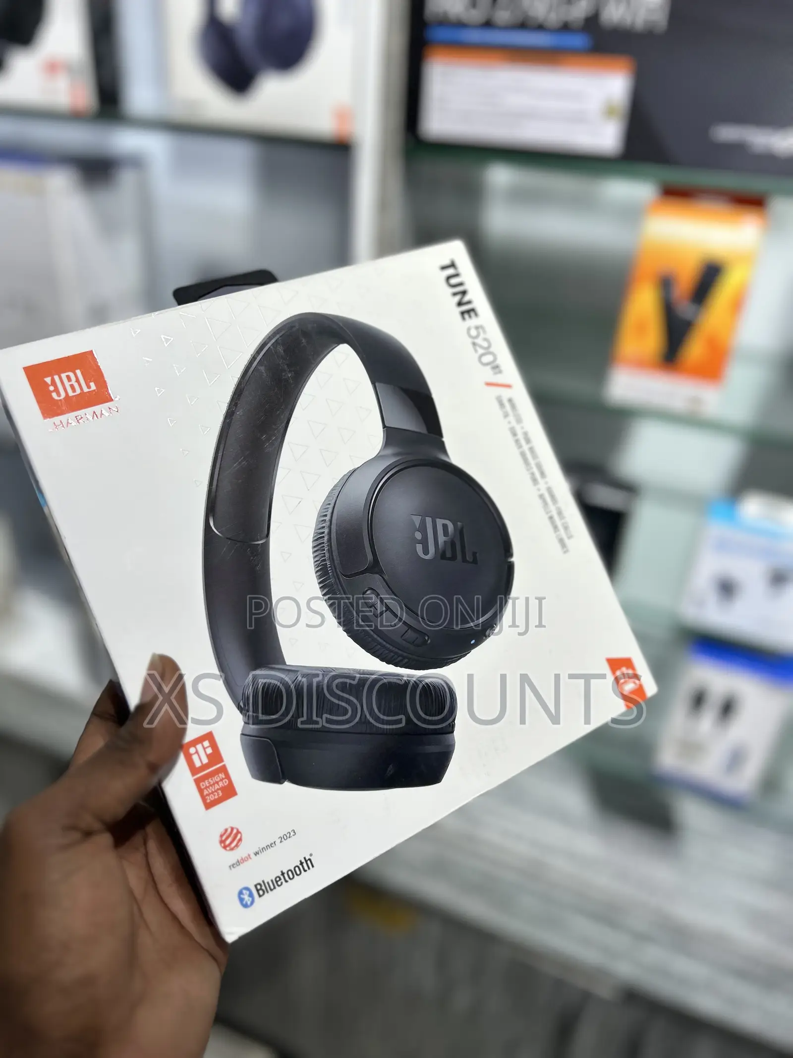 JBL Tune 520BT Bluetooth Headphones