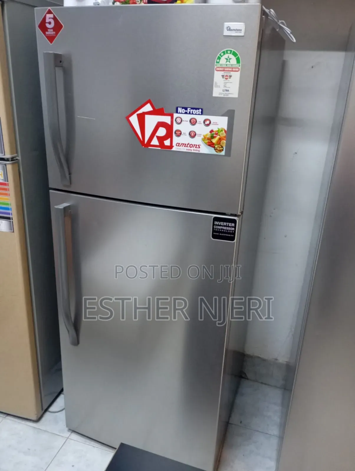 Very Clean Ramtoms Double Doors Fridge