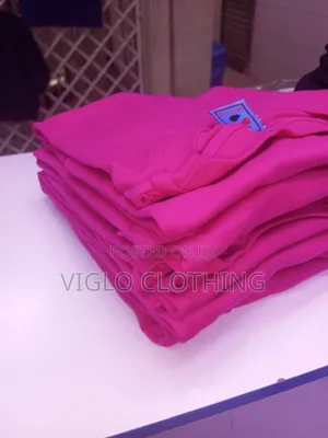 Pink Adults Round Necks Available in Wholesale and Single Orders