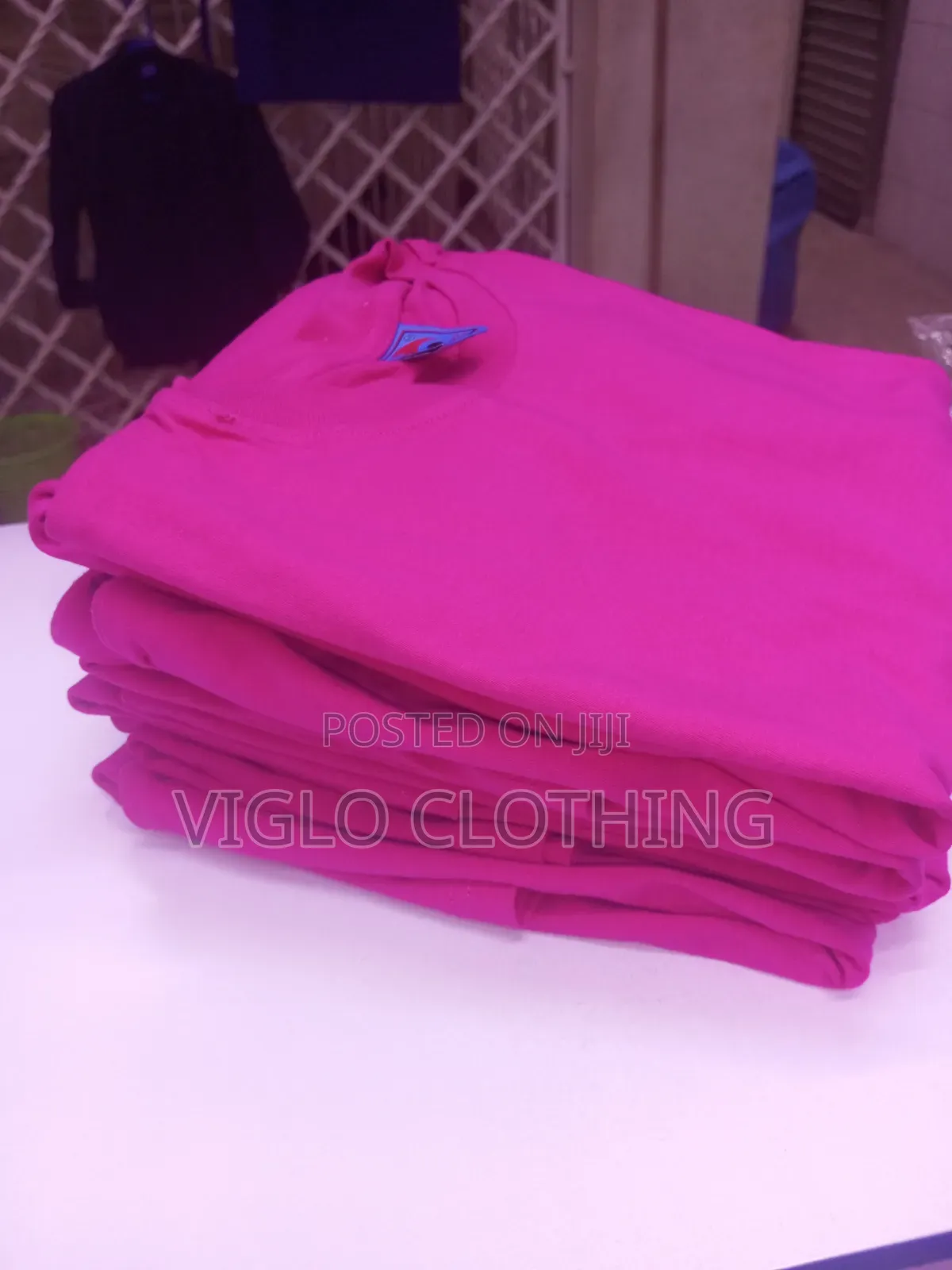 Pink Adults Round Necks Available in Wholesale and Single Orders