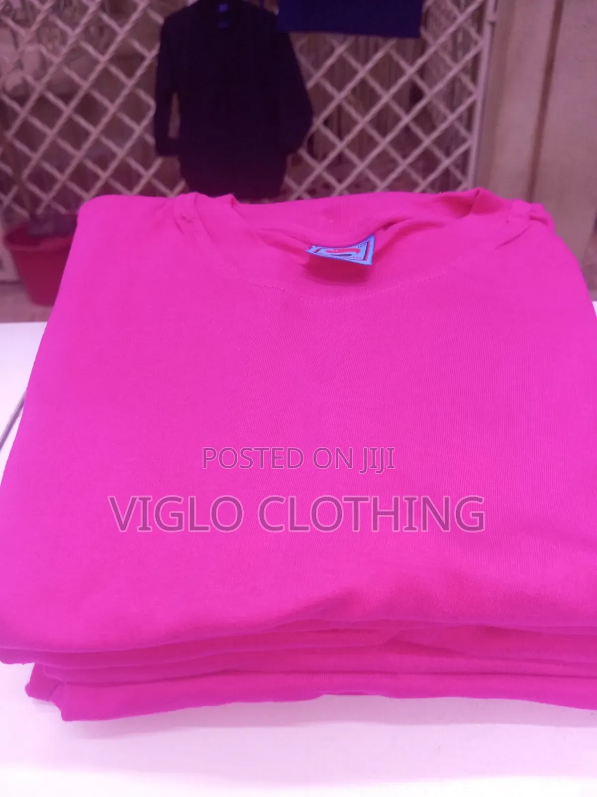 Pink Adults Round Necks Available in Wholesale and Single Orders