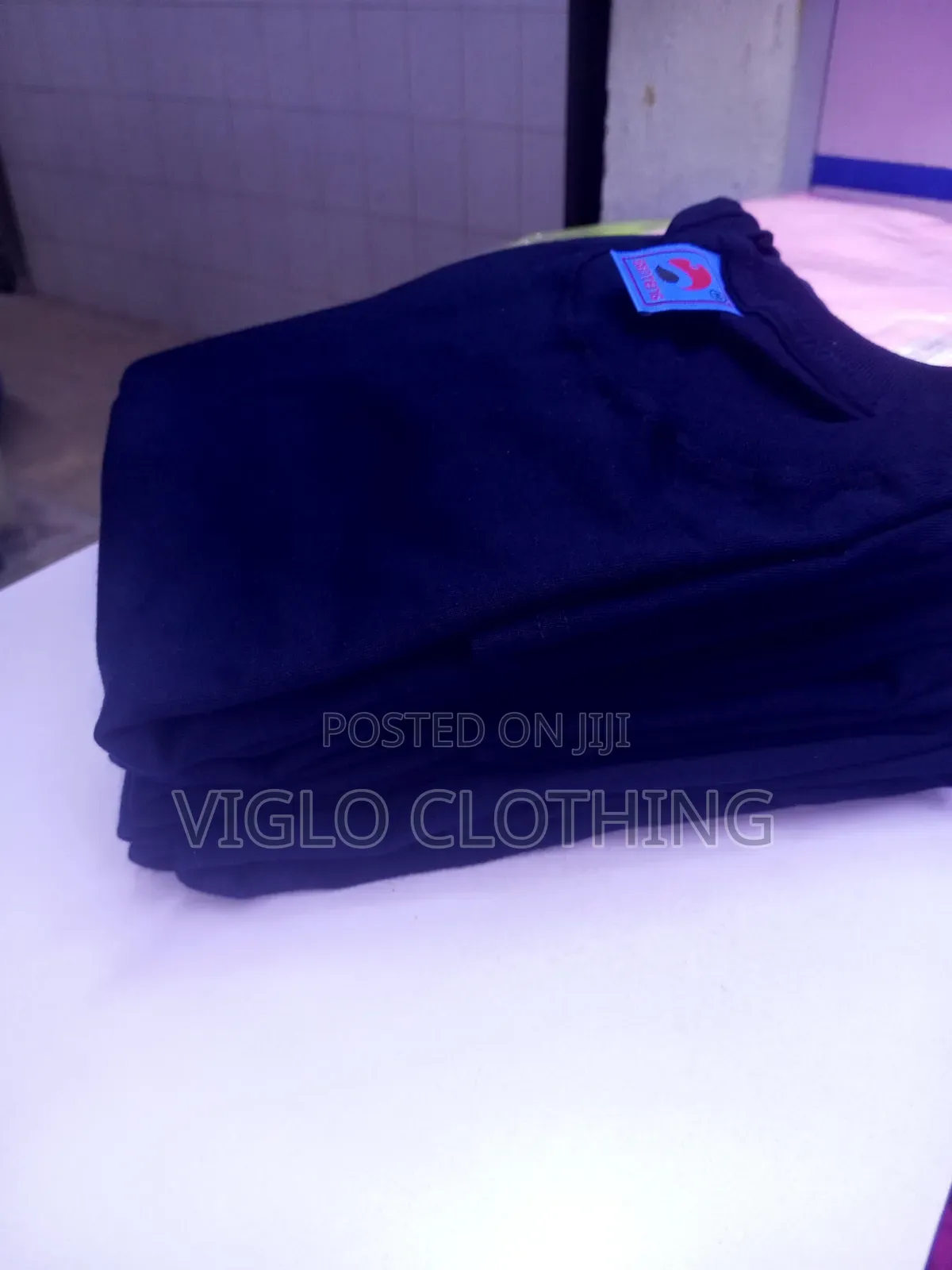 Navy Blue Locally Manufactured Roundnecks Available