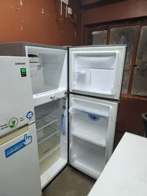 Silver Double Fridge