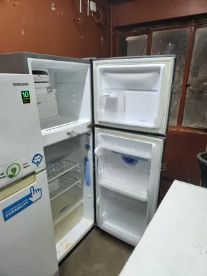 Silver Double Fridge