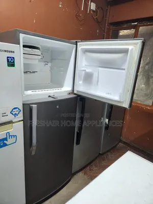 Silver Double Fridge