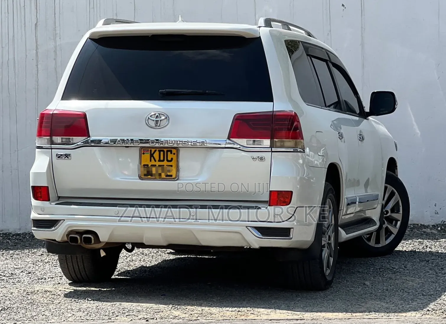 Toyota Land Cruiser 2014 White
