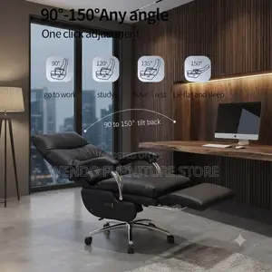 Office Chairs; High Back Executive Blending Leather Office Chair