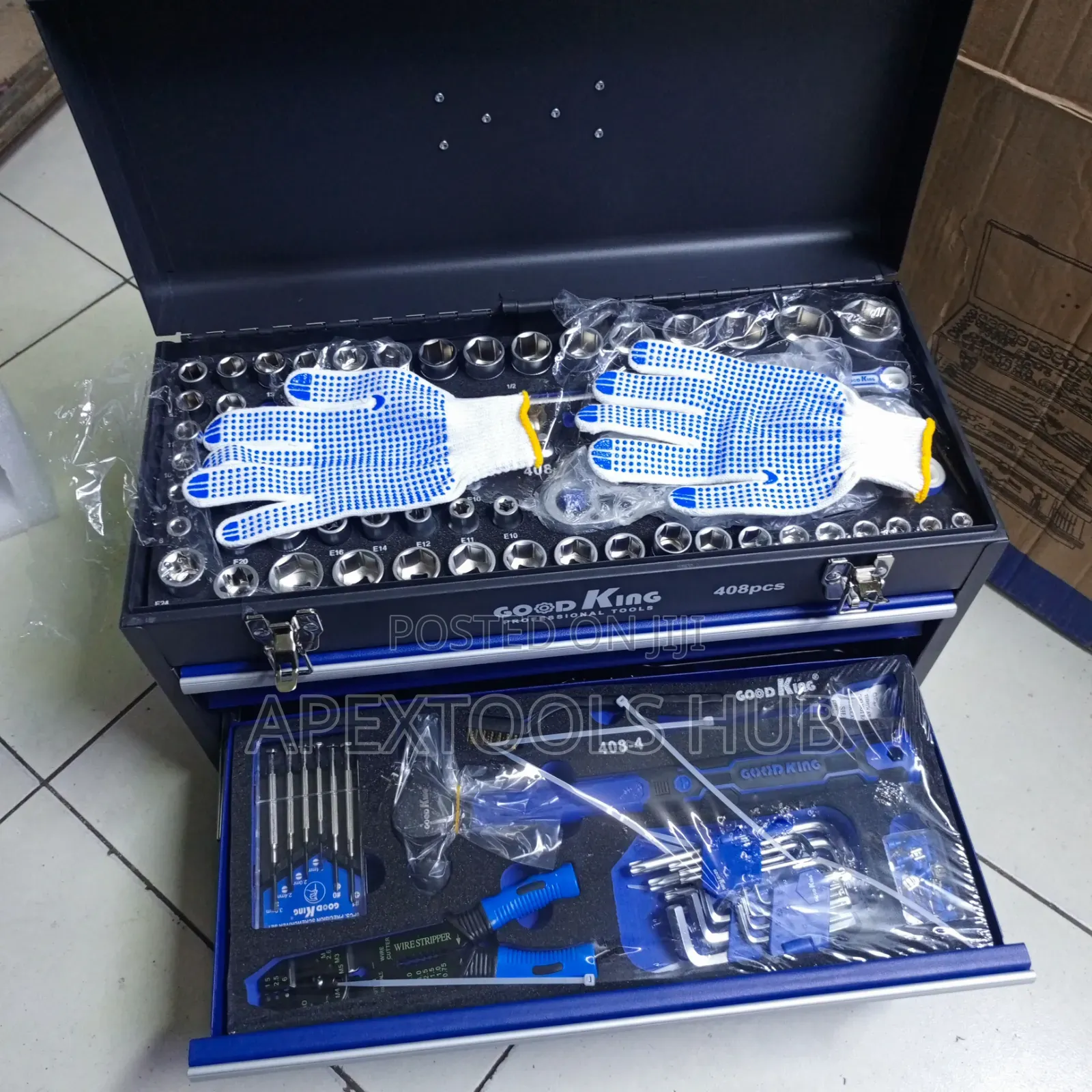 GoodKing 408Pcs Tool Set