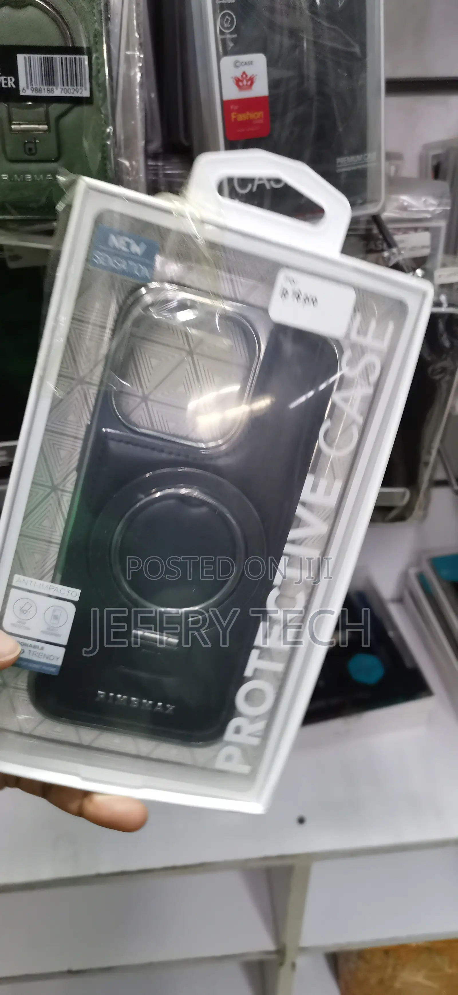 iPhone 16 Pro a RIMEMAX Luxury Leather Protective Case