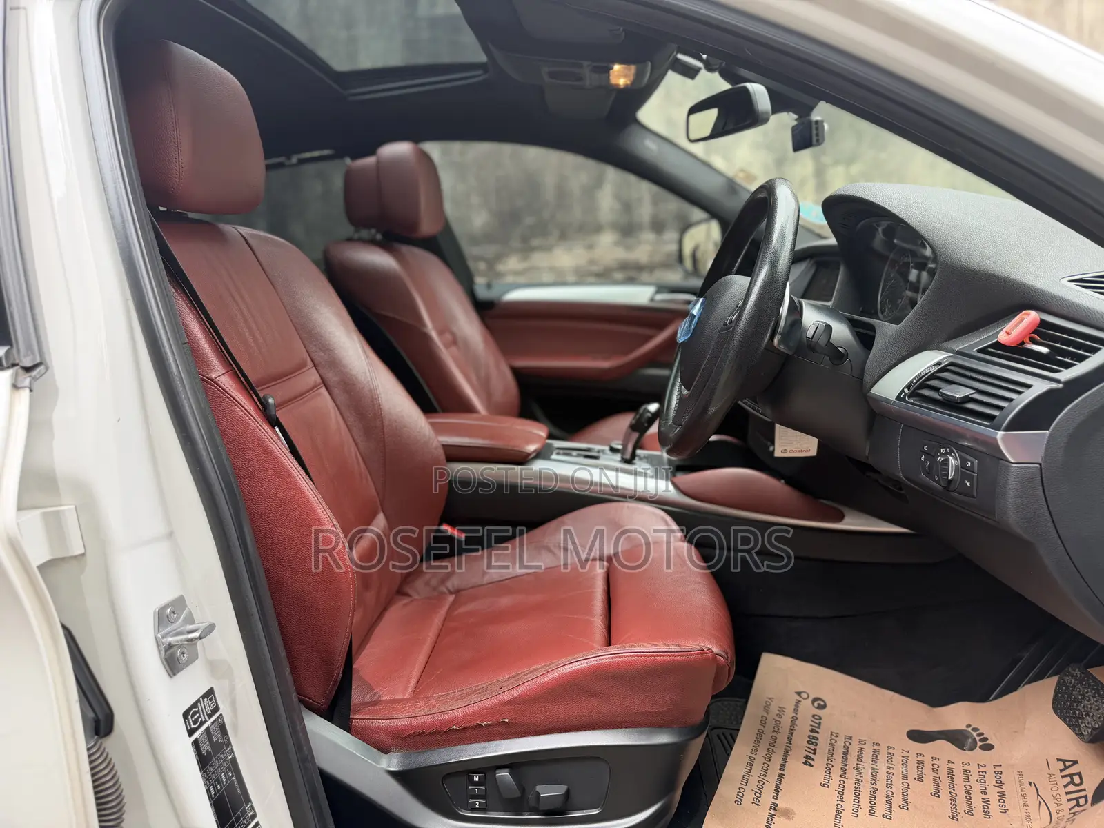 BMW X6 xDrive35i 4x4 Coupe (3.0L 6cyl 8A) 2013 White