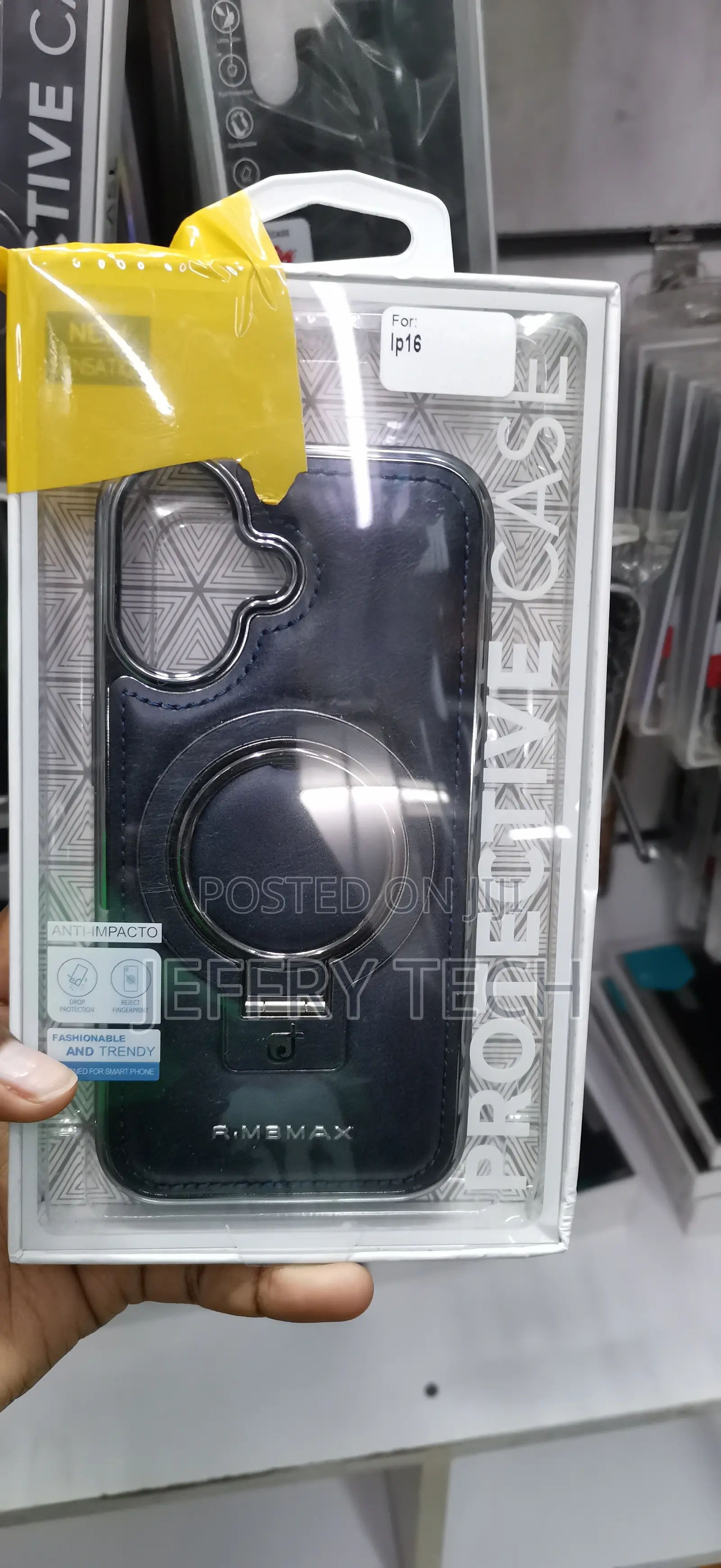 iPhone 16 Anti-Impact TPU Frame Casing