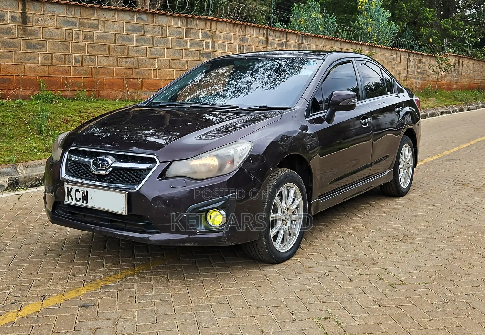 Subaru Impreza 2012 Purple