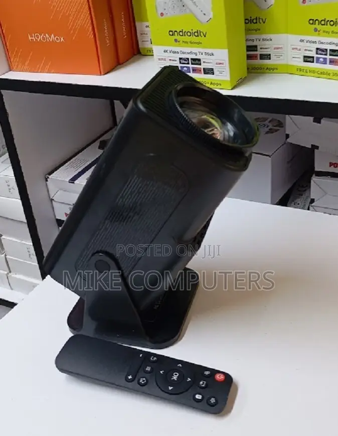 Plug and Play HY320 Smart Home Led Android Projector