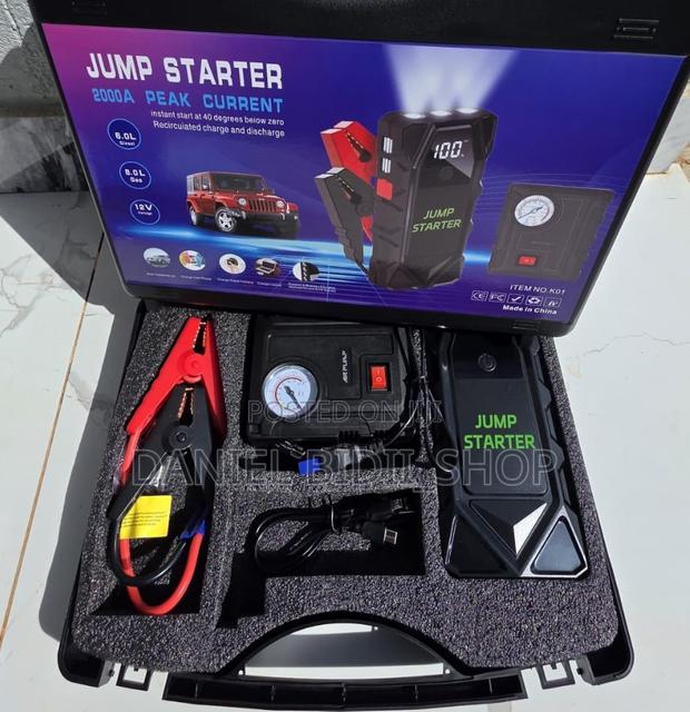 Car Jumpstater 2000amp Peak - thumbnail 2