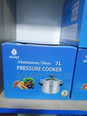 Nunix Premium 7L Pressure Cooker – Fuel Saving Aluminium Pot