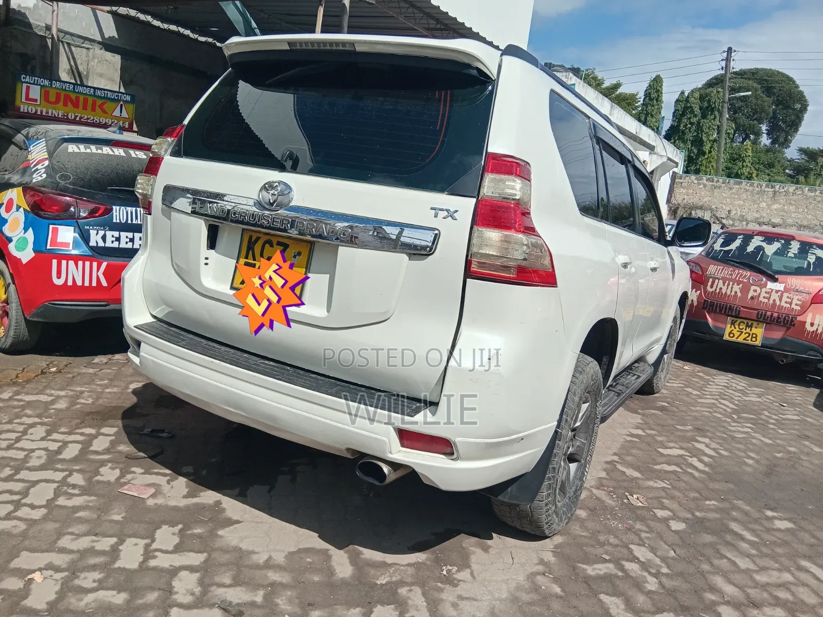 Toyota Land Cruiser Prado 2012 White