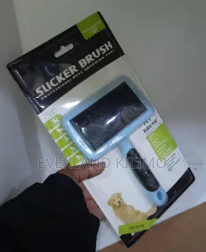 Slicker Brush for Cats/Dogs Removes Tangles, Dirt Loose Hair