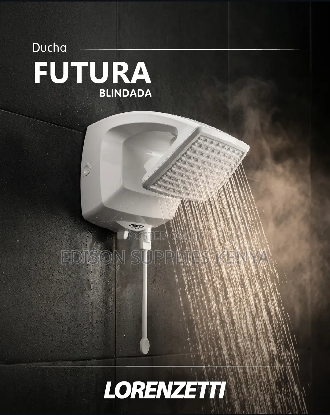 Lorenzetti Futura Blindada Salty Water Instant Shower Copper Coil