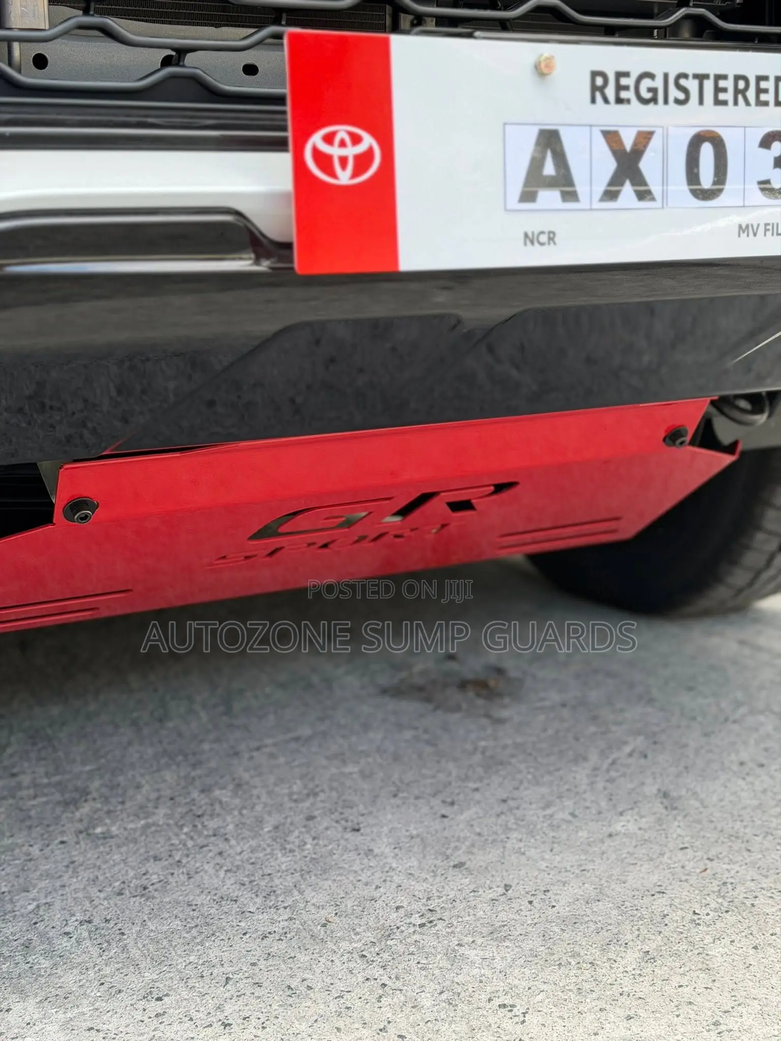Skid Plate Gr Style 
Fitted on Toyota Hilux Gr
