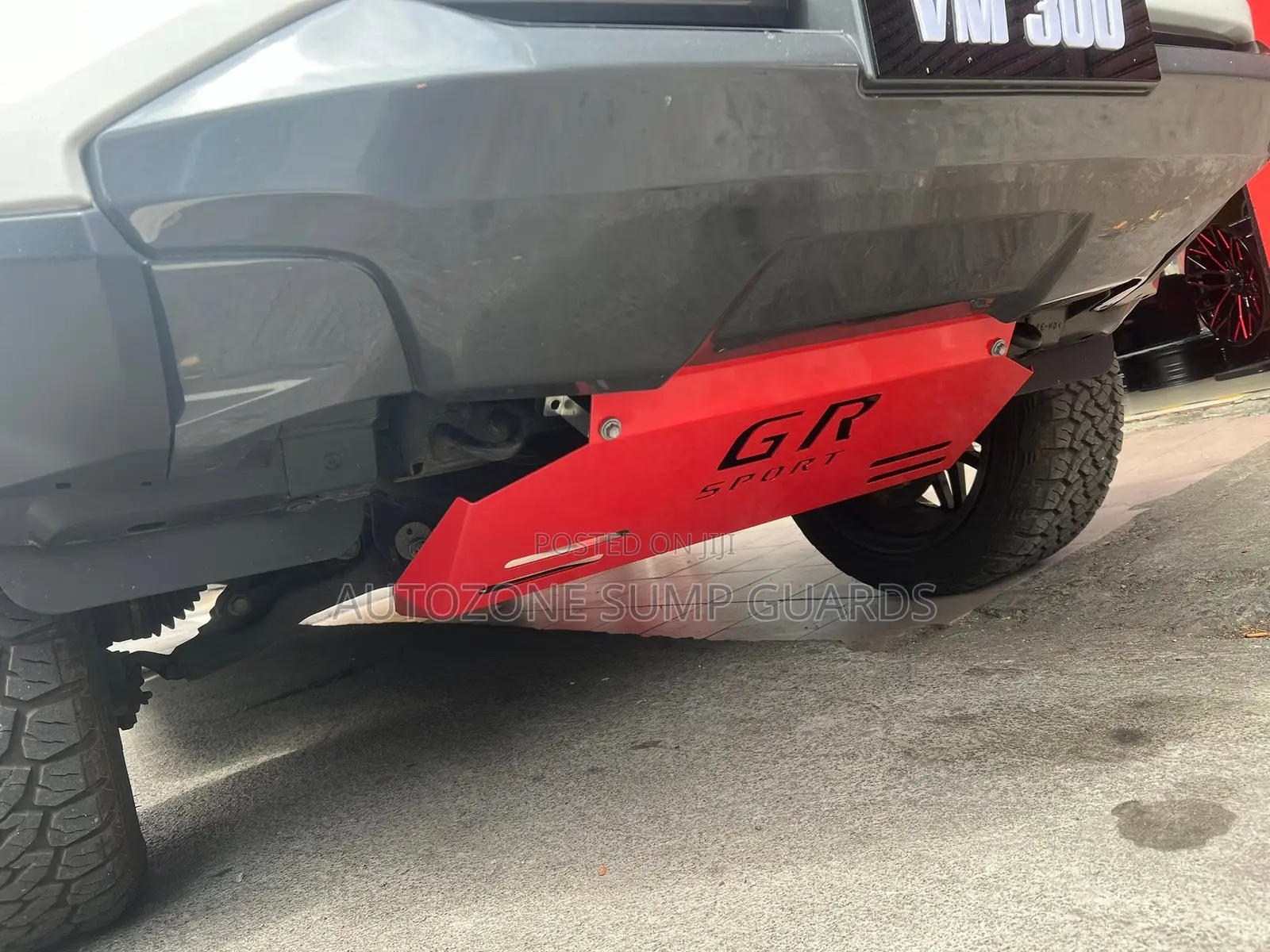 Skid Plate Gr Style 
Fitted on Toyota Hilux Gr