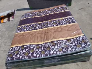 Premium 5x6 Mattress Topper With Elegant Patterns- Thick