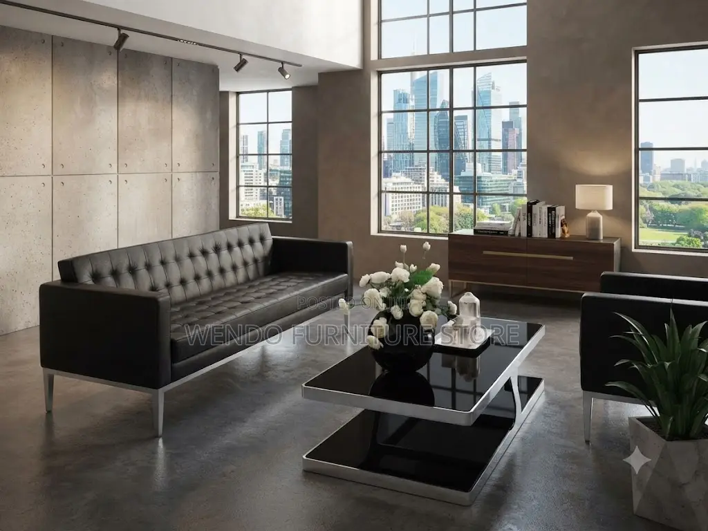 Office Sofa; Five Seaters Executive Staff and Visitors Meeting Sofa