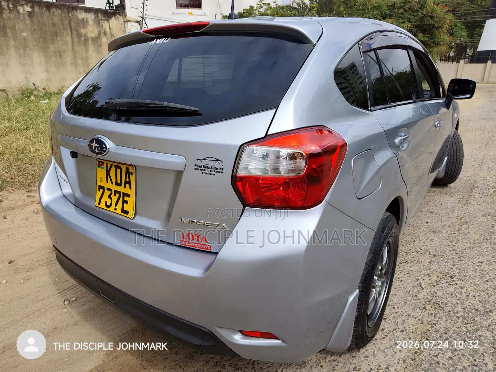 Subaru Impreza 2013 Silver