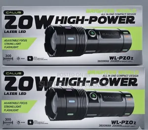 Calus 20W High-Power Laser LED Rechargeable Flashlight WL-PZ07