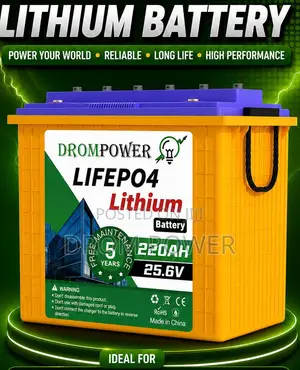 Lithium Battery 25.6v 220ah