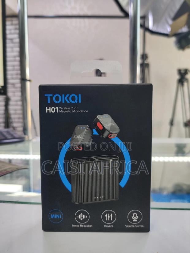 TOKQI H01 Wireless 2in1 Magnetic Microphone
